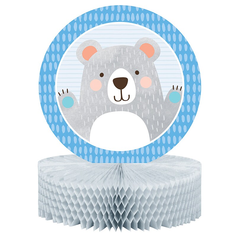 Birthday Bear, Bordsdekoration i honeycomb