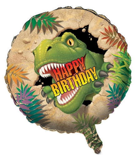 Dinosaurie Äventyr - Folieballong 45 cm