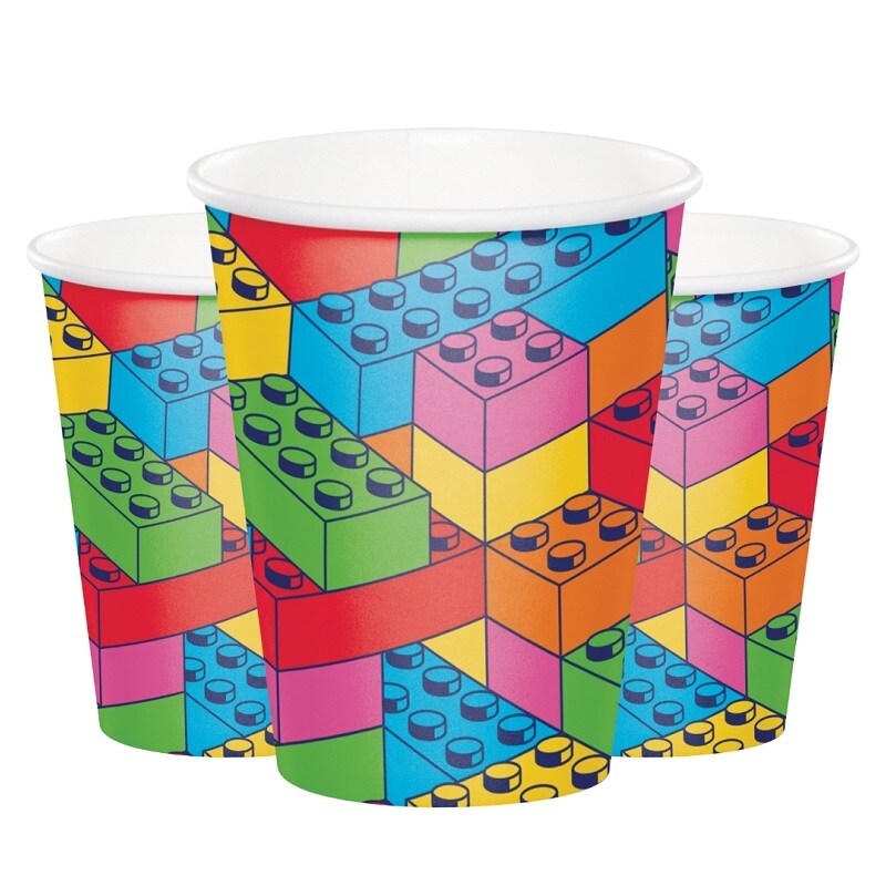 Block Party - Pappmuggar 8-pack