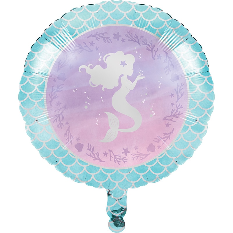 Mermaid Shine - Folieballong 45 cm