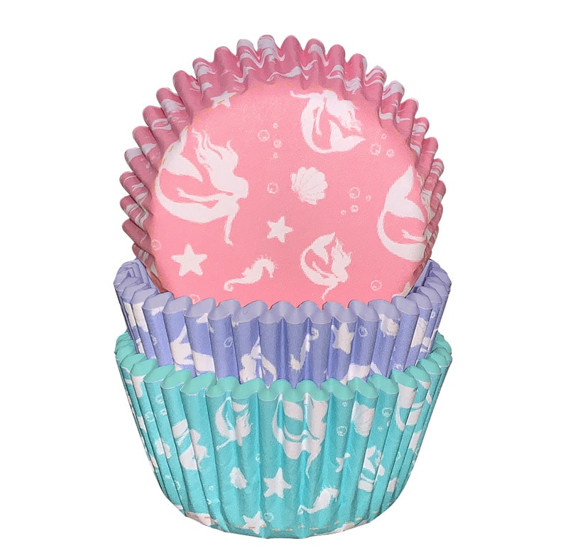 Mermaid - Muffinsformar 75-pack