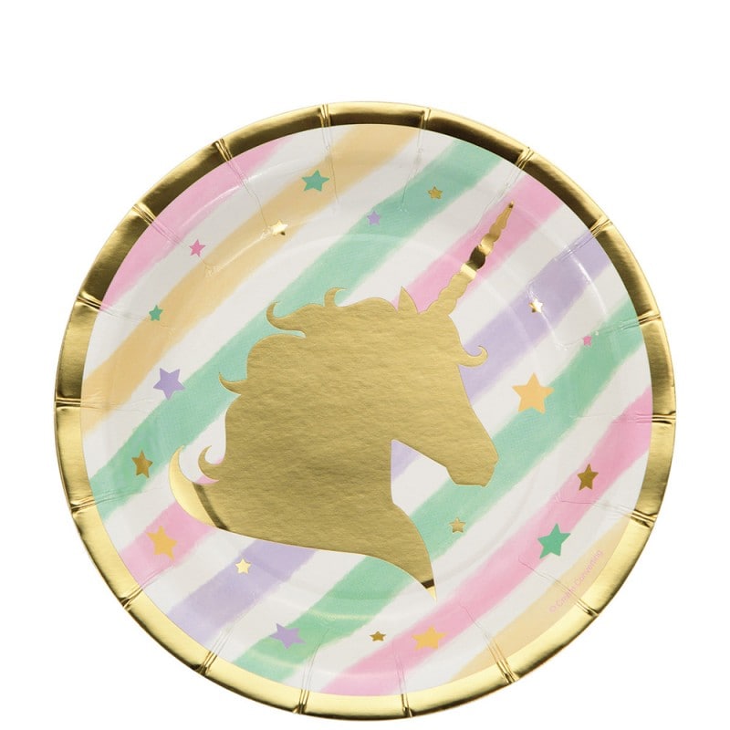 Unicorn Sparkle - Assietter 8-pack