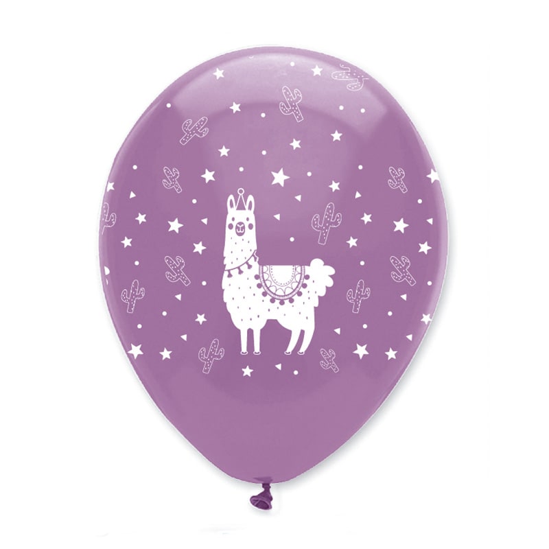Llama Party, Ballonger 6-pack