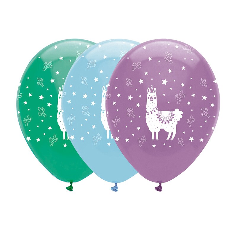 Llama Party, Ballonger 6-pack