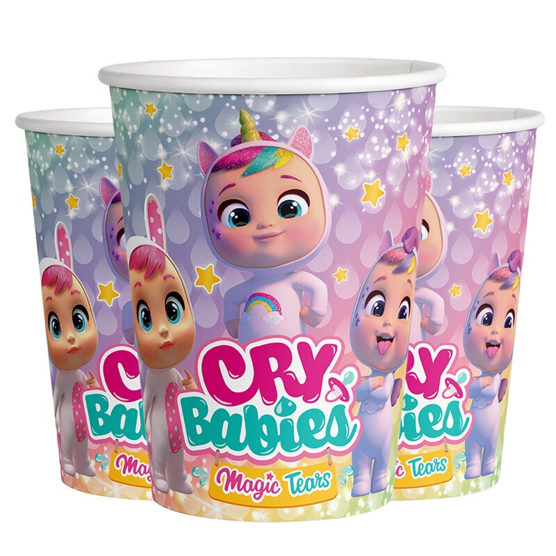 Cry Babies - Pappmuggar 8-pack