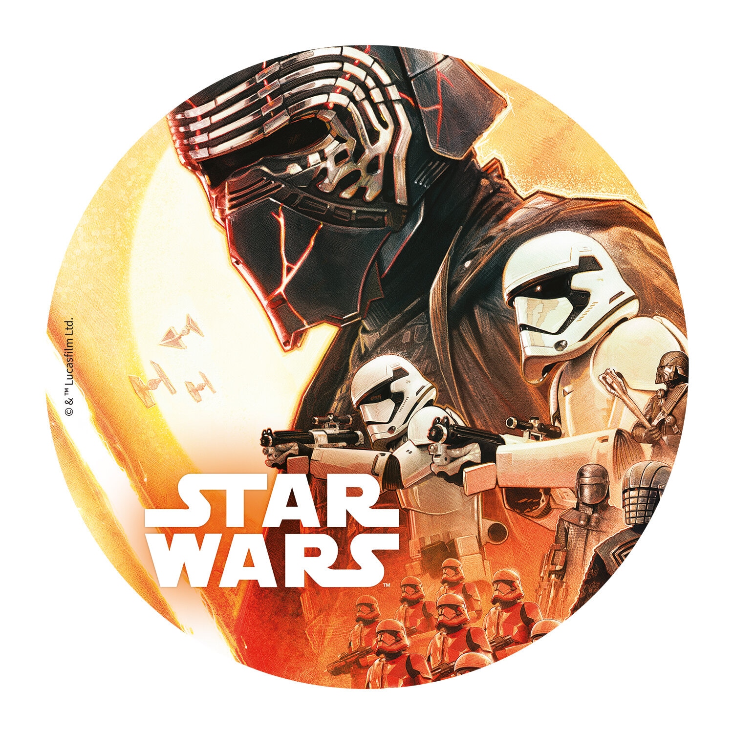 Tårtbild Star Wars - Oblat 20 cm
