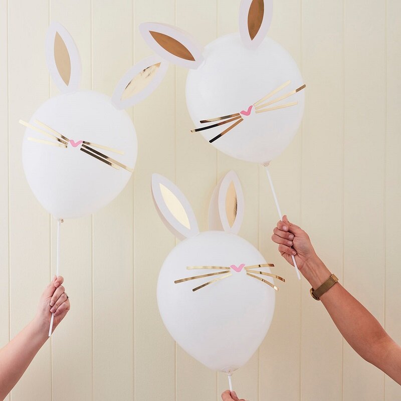 Ballonger - Kaniner 5-pack