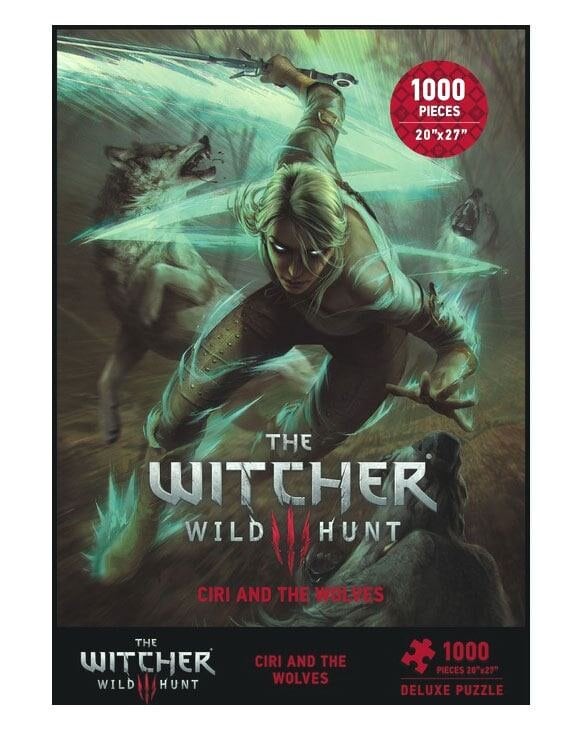The Witcher 3 - Pussel Ciri and the Wolves 1000 bitar