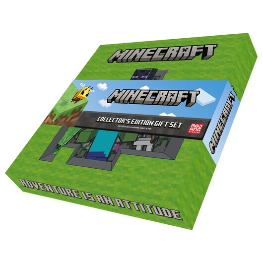 Minecraft - Presentkit Kalender 2024, Bok och Penna