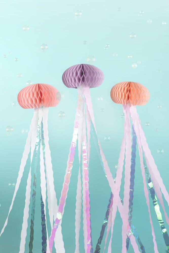 Honeycomb Mermaid Jellyfish 3-pack