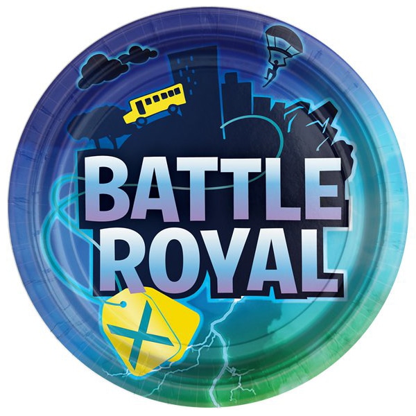 Battle Royal - Tallrikar 8-pack