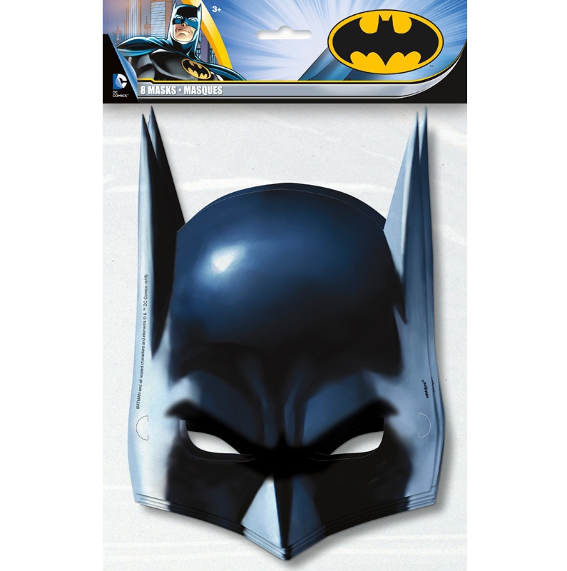 Batman - Ansiktsmasker 8-pack