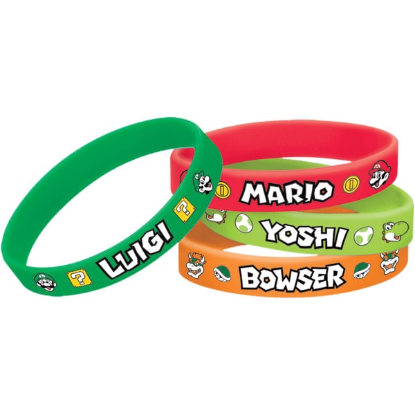 Super Mario, Armband 6-pack