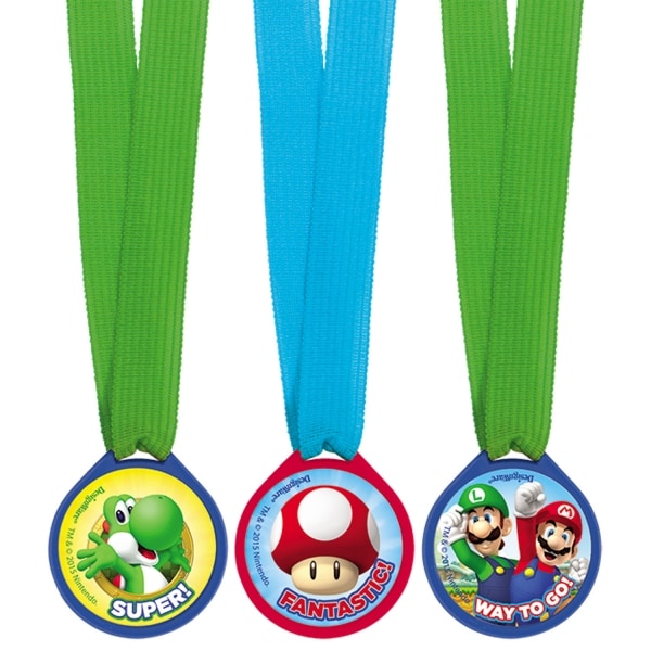 Super Mario, Medaljer 12-pack