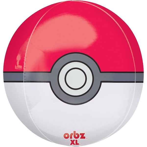 Pokemon Pokeball, Folieballong 40 cm