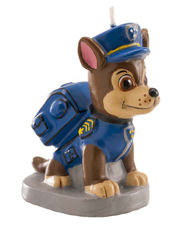 Paw Patrol - Chase Tårtljus 3D