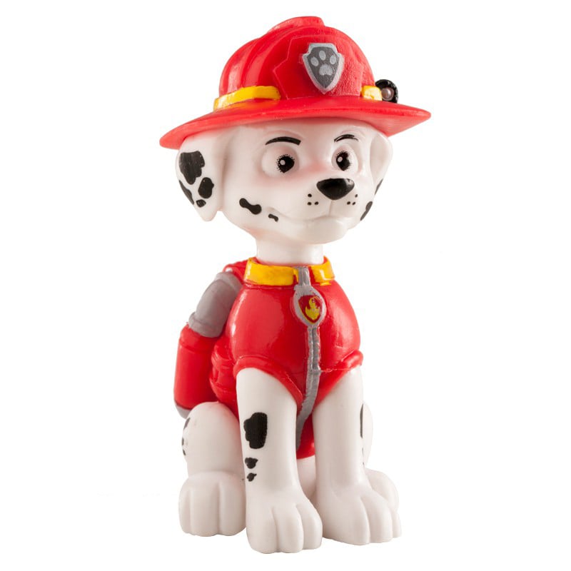 Paw Patrol - Tårtfigur Marshall 6 cm