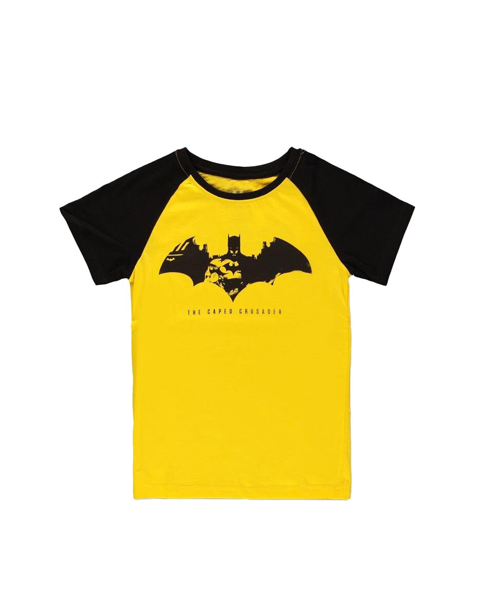 Batman, T-Shirt Caped Crusader Barnstorlek 5-8 år