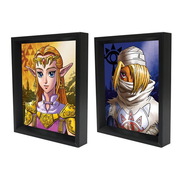 Zelda, 3D-Canvas tavla Zelda to Sheik