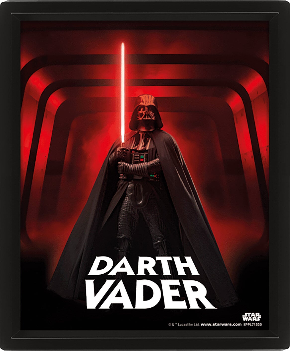 Star Wars - 3D Canvas-tavla Darth Vader