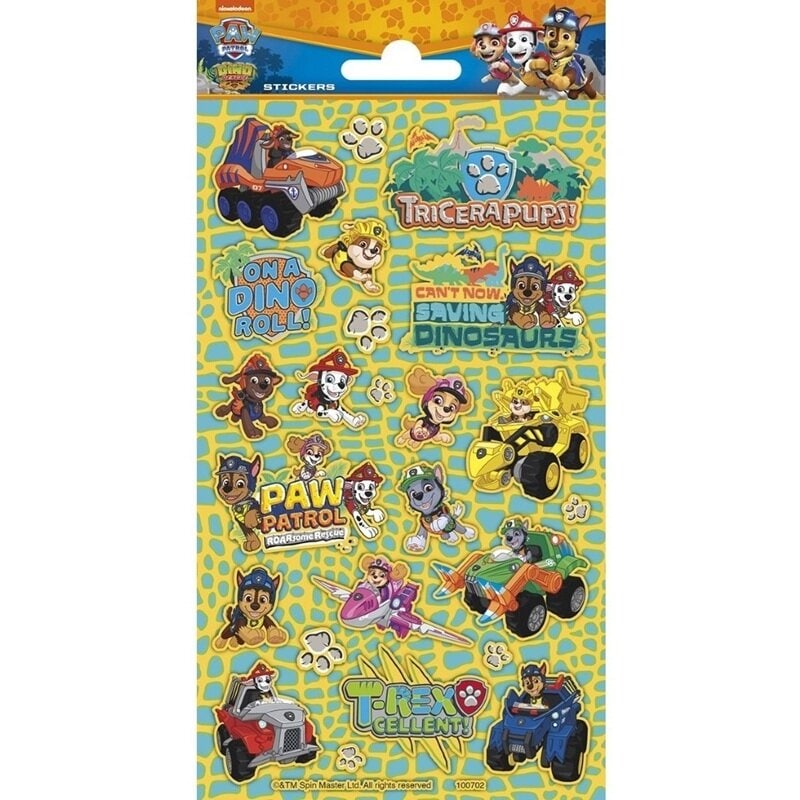 Klistermärken Paw Patrol Dino Rescue 23-pack