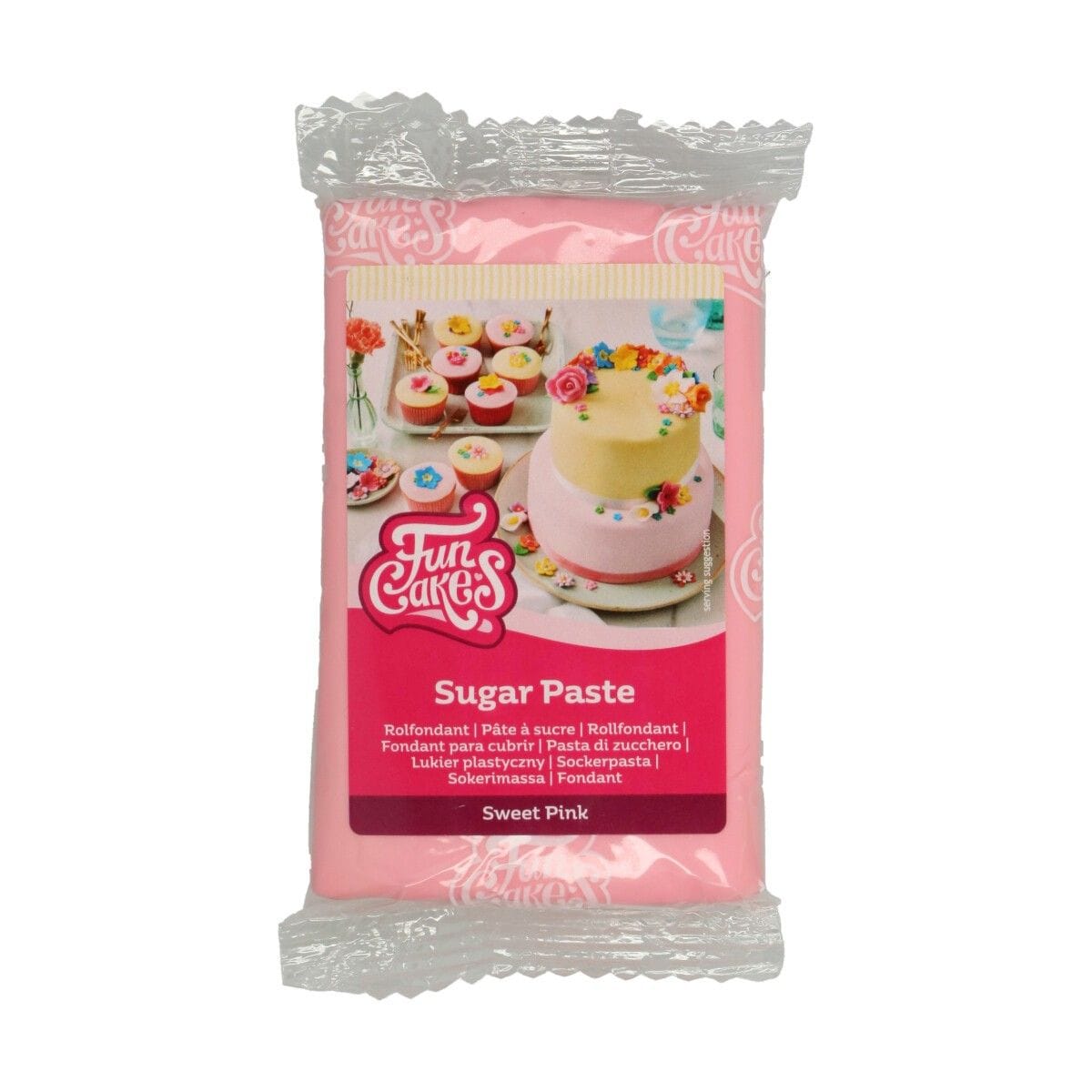 FunCakes - Sockerpasta Sweet Ljusrosa 250 gram