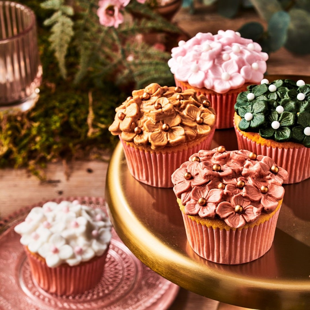 FunCakes - Sockerpasta Glittrig Roséguld 250 gram