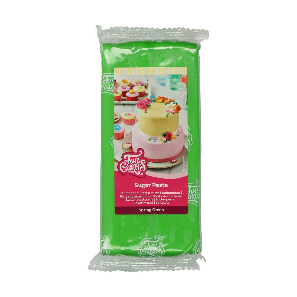 FunCakes - Sockerpasta Grön 1 kg