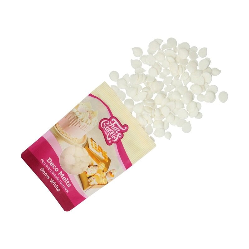 FunCakes - Deco Melts Snövit 250 gram