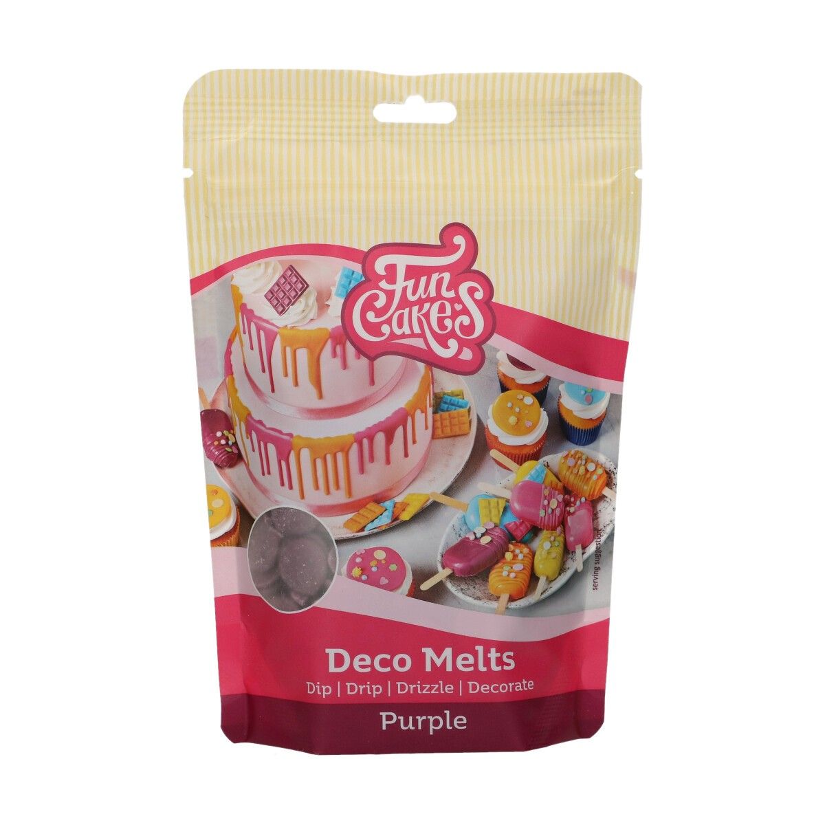 FunCakes - Deco Melts Lila 250 gram