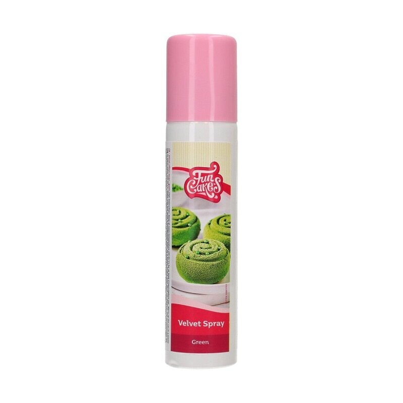 FunCakes - Ätbar Sprayfärg Grön 100 ml