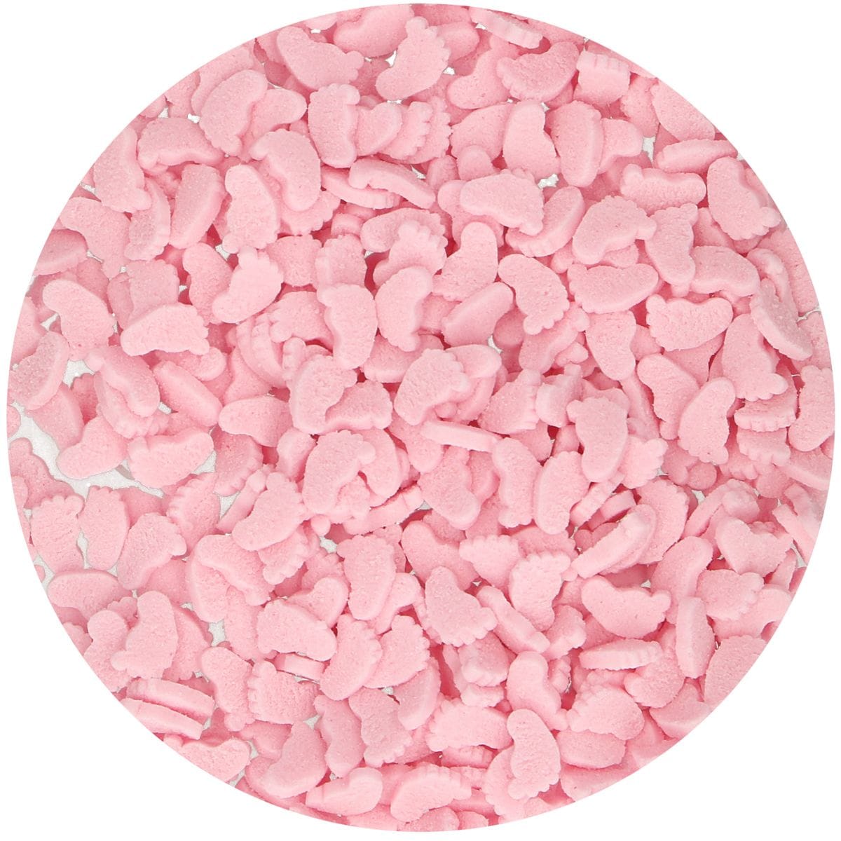 FunCakes - Strössel Baby Feet rosa 55 gram