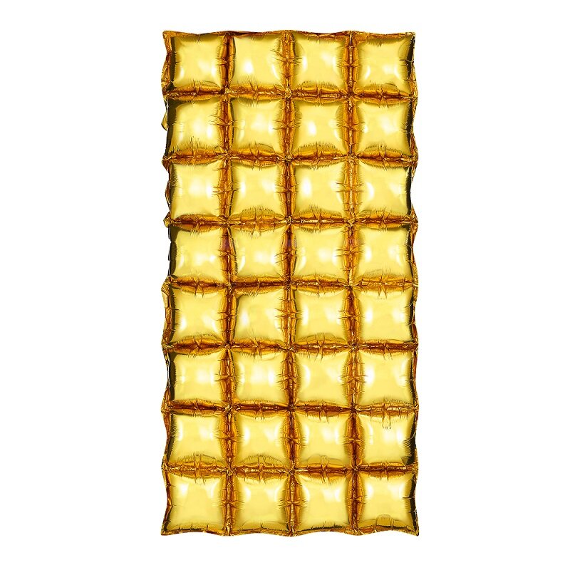Backdrop Folieballonger Guld 110 x 55 cm