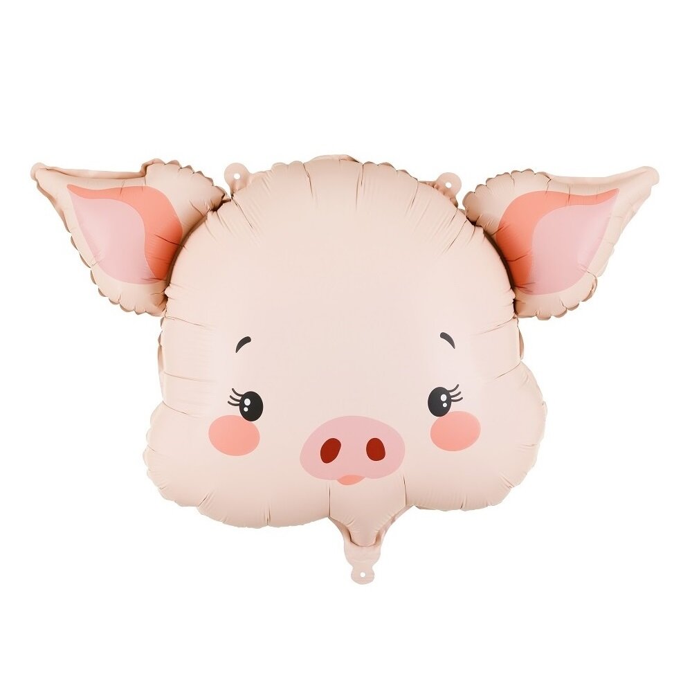 Folieballong Grisansikte 61 cm