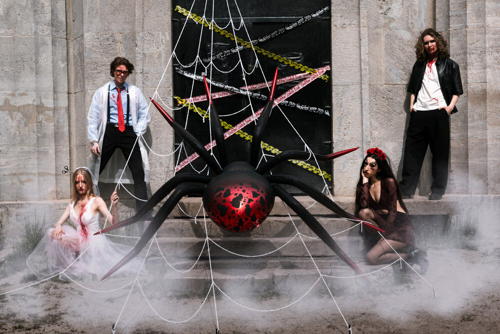 Folieballong Spindel XXL 275 cm
