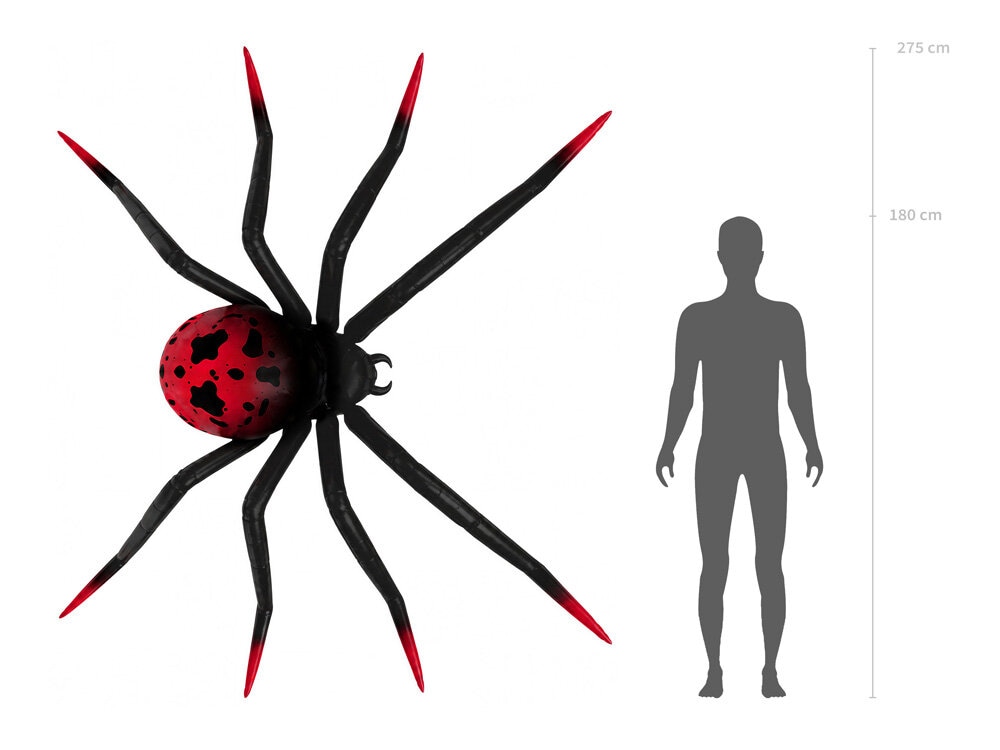 Folieballong Spindel XXL 275 cm