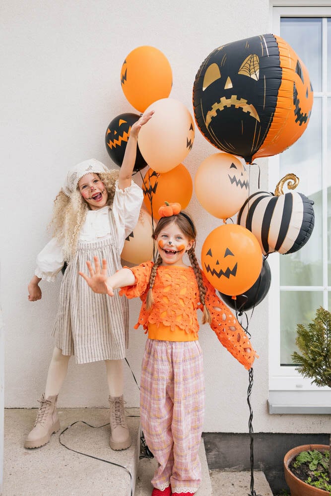 Folieballong Halloween Pumpa 50 cm