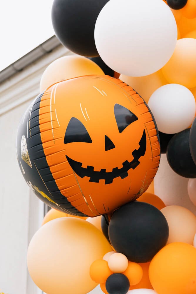 Folieballong Halloween Pumpa 50 cm