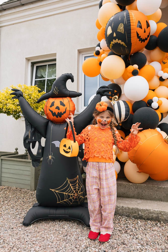 Folieballong Halloween Pumpa 50 cm