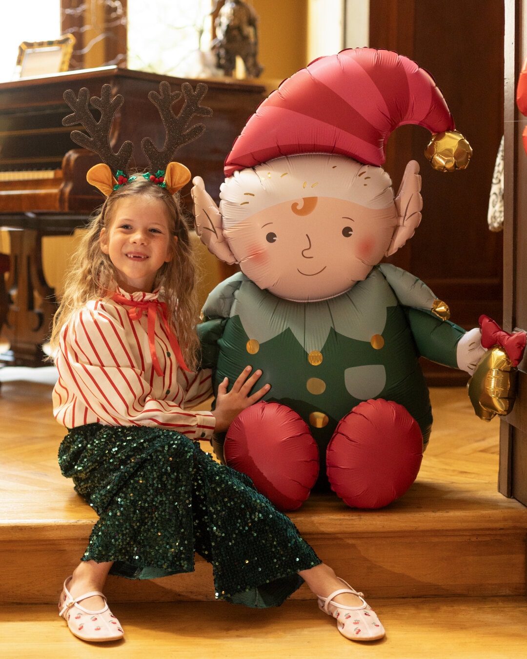 Folieballong Julnisse 92 cm