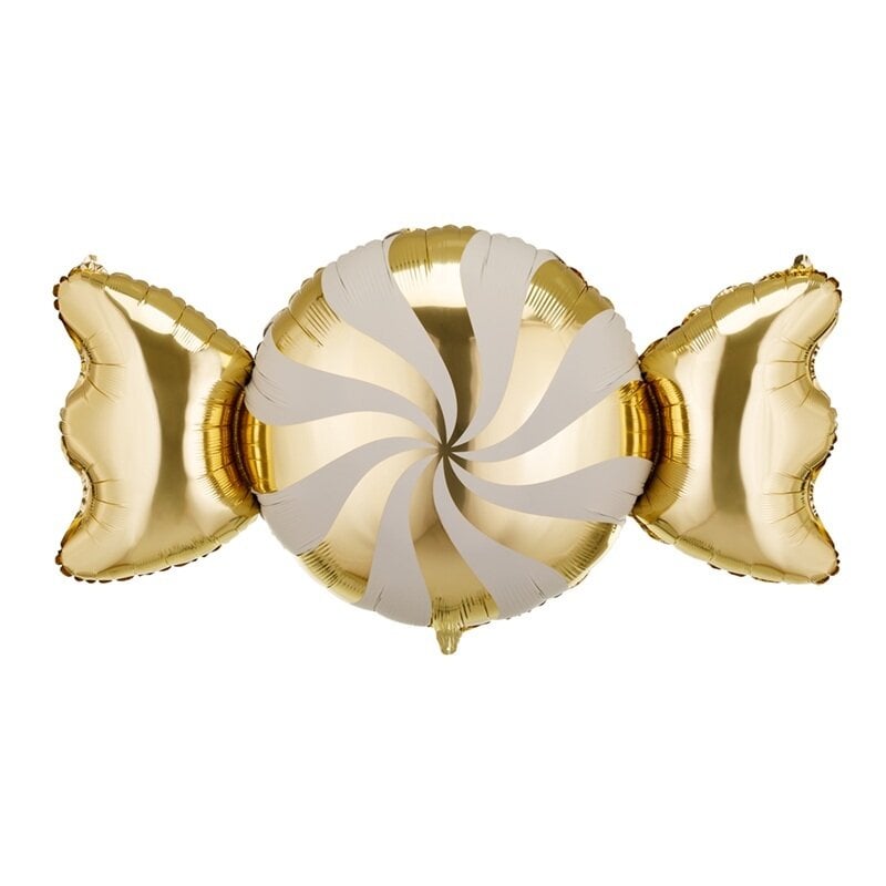 Folieballong Guldkaramell 113 cm
