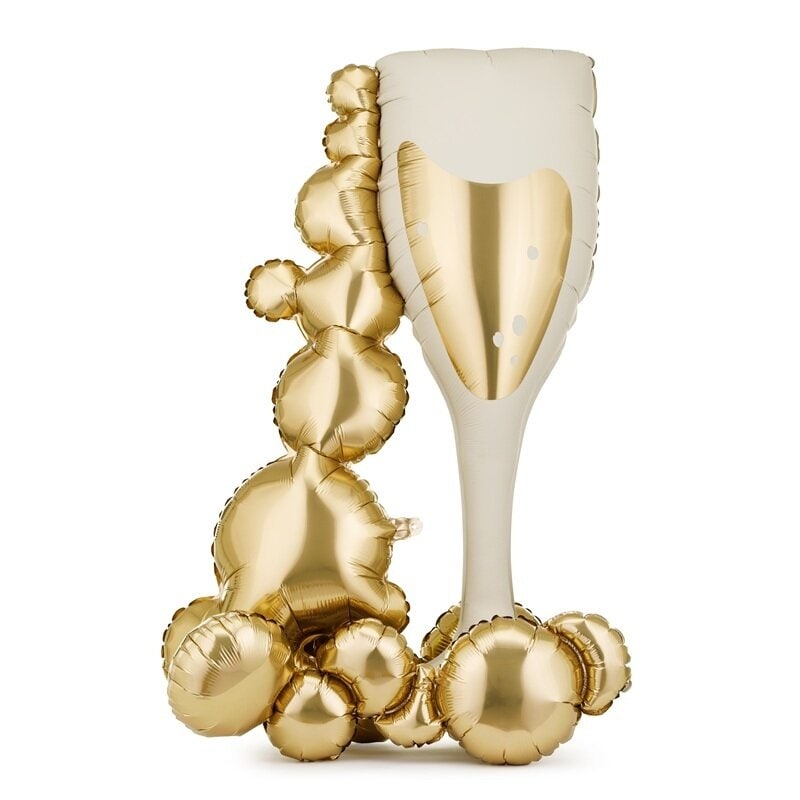 Folieballong Bubbelglas 105 cm