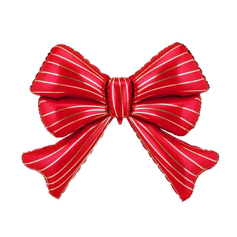 Folieballong Röd Rosett XXL 139 cm