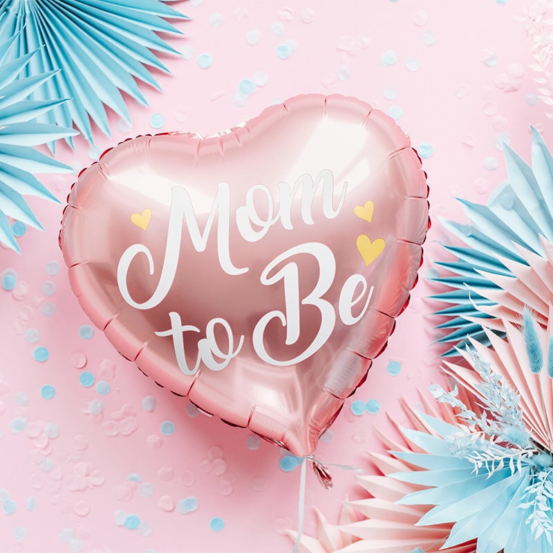 Folieballong Rosa - Mom To Be