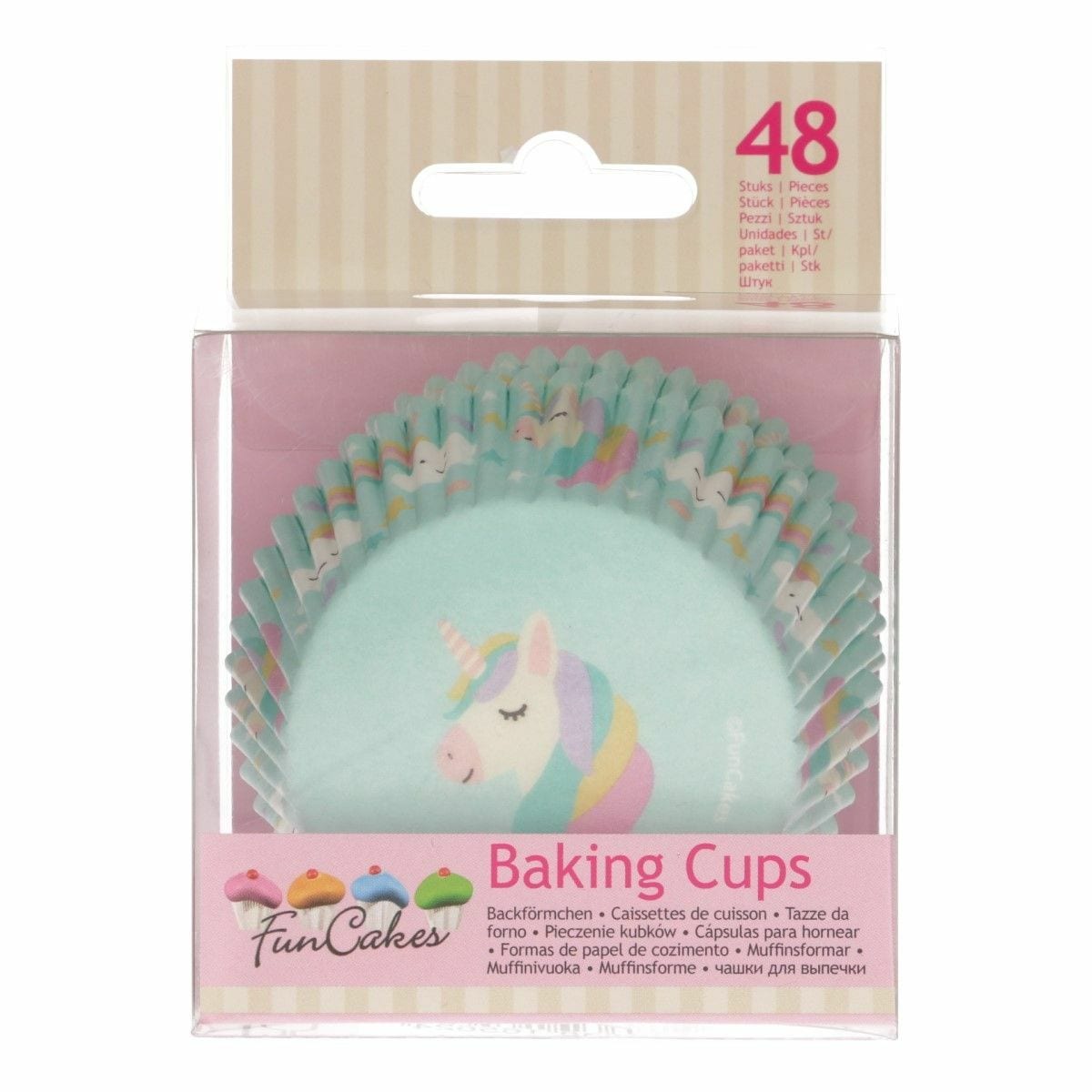 FunCakes - Muffinsformar Enhörning 48-pack