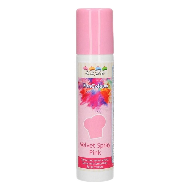 FunCakes - Ätbar Sprayfärg Rosa 100 ml