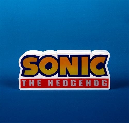 Sonic the Hedgehog - Lampa Logo med LED-ljus