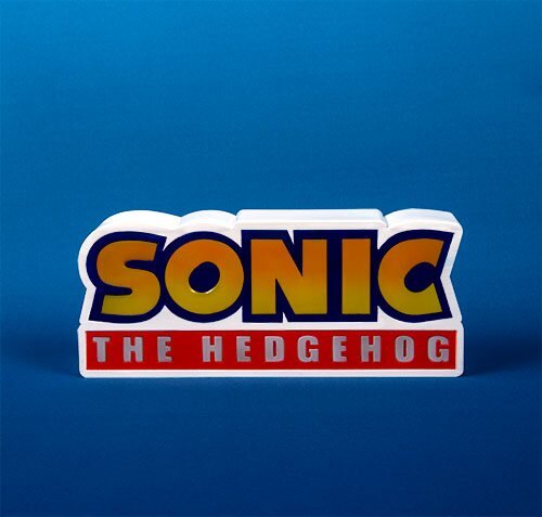 Sonic the Hedgehog - Lampa Logo med LED-ljus