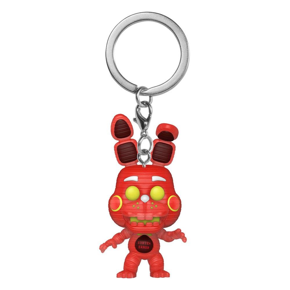 Fnaf, POP Vinyl Nyckelring System Error Bonnie 4 cm