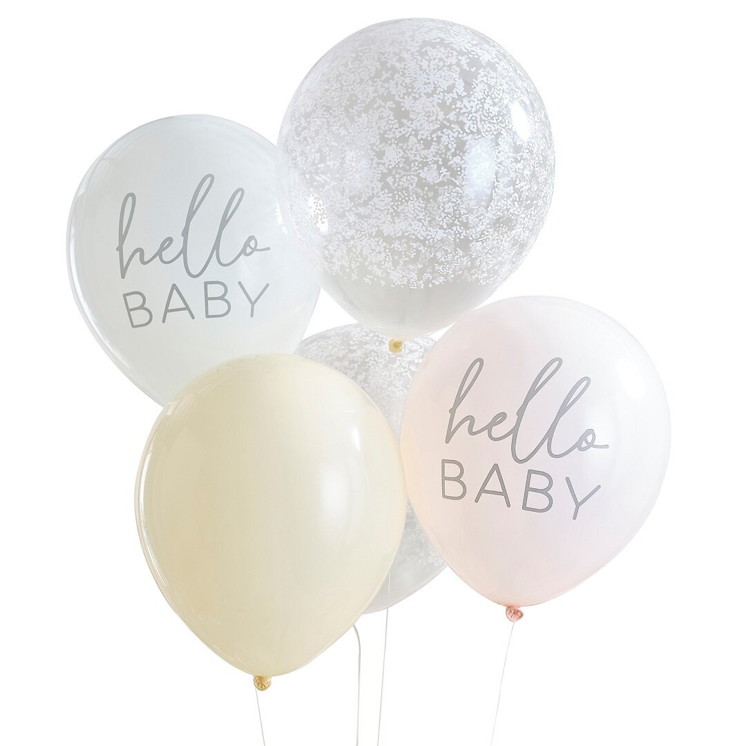 Floral Baby - Ballonger 5-pack